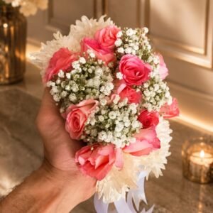 Pink Blush Floral Gajray