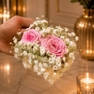 Rose & Motia Delicate Gajray
