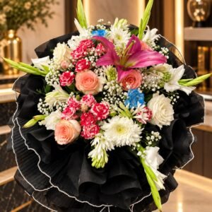 Midnight Opulence Multi-Flora Grand Bouquet